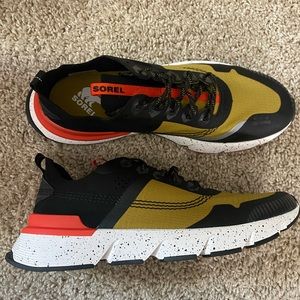 Mens Sorel Kinetic Rush Ripstop Gold/Red